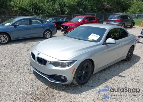 2018 BMW 430I xDrive z USA, uszkodzony, nr VIN WBA4Z3C54JEC47932